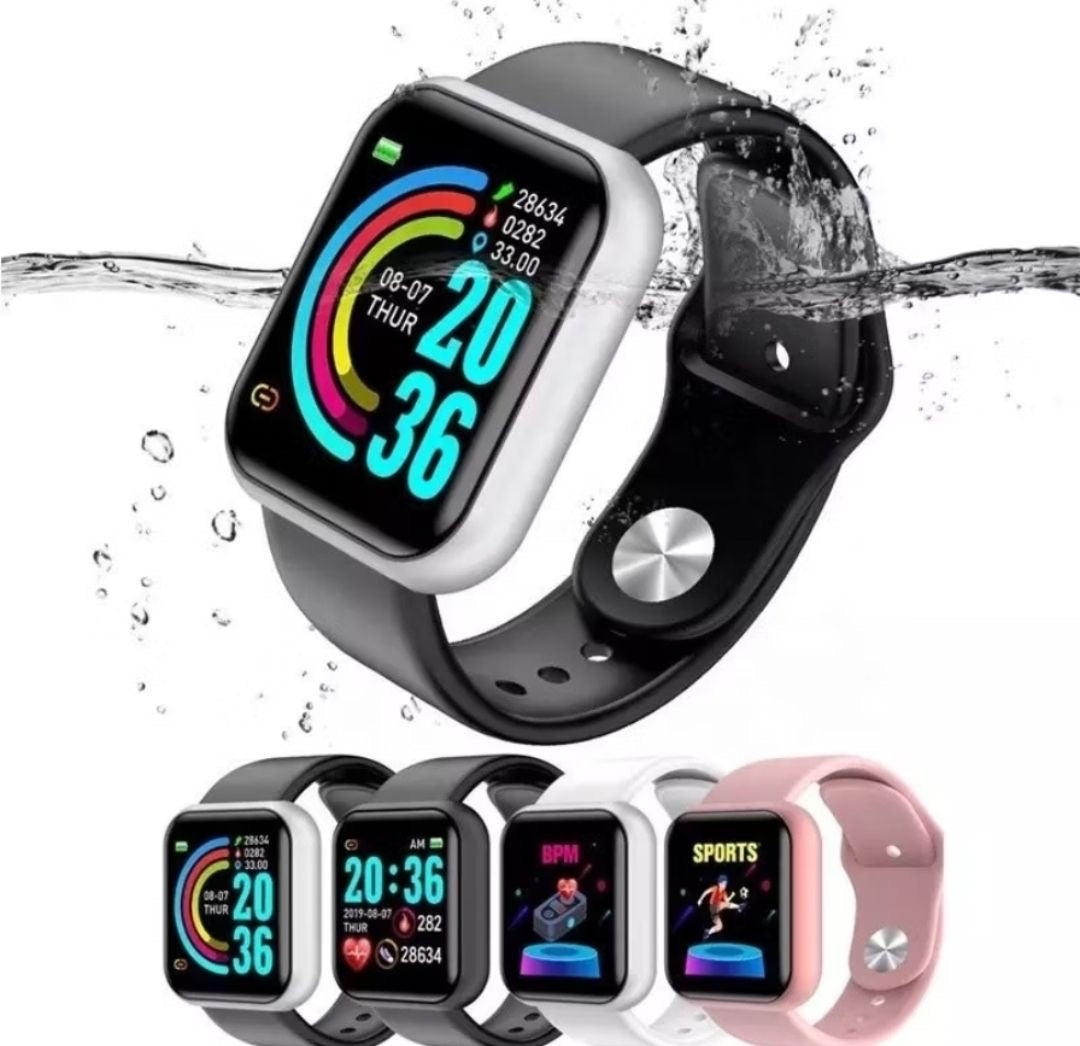 Smartwatch D20 Y68 Reloj Colores